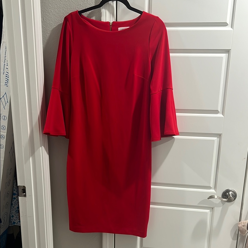 Calvin Klein Red Dress